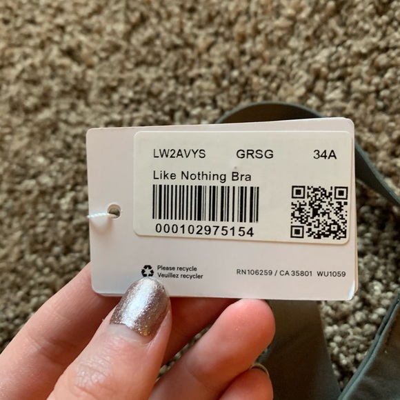 NWT Lululemon Like Nothing Bra - Picture 8 of 8